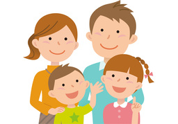 settle downのイラスト